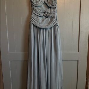 Elegant Blue Evening Gown